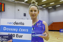 R. Žilinskaitė triumfavo B diviziono „7bet snaiperės“ konkurse