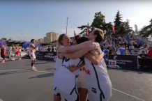 Dėl oro sąlygų sustabdytoje kovoje 3x3 moterų rinktinė pagriebė bilietą į EČ