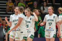 Dar viena pergalė: Lietuvos 18-metės nepaliko vilčių varžovėms iš Kosovo