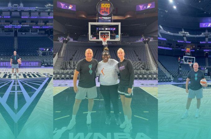 Lietuviška krepšinio iniciatyva „Krepšinio verpstė“ pasiekė WNBA parketą