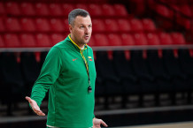Stanišauskas: „Mūsų tikslas laimėti prieš Europos čempiones“