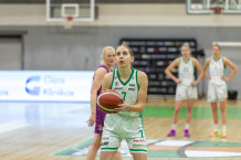 Geriausias E. Kisarauskaitės pasirodymas pažymėtas „Aisčių-LSMU“ triumfu savaitės mače