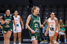 Lietuvos U20 merginos pratęsime neatsilaikė prieš Europos čempiones